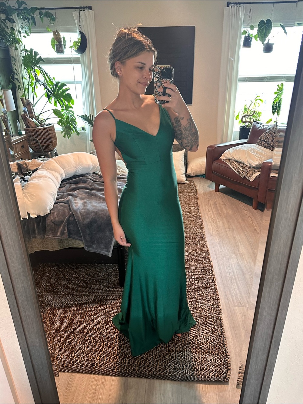 Emerald Mermaid Gown